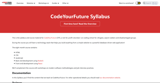 CodeYourFuture