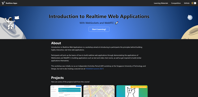 Realtime Web Applications Workshop